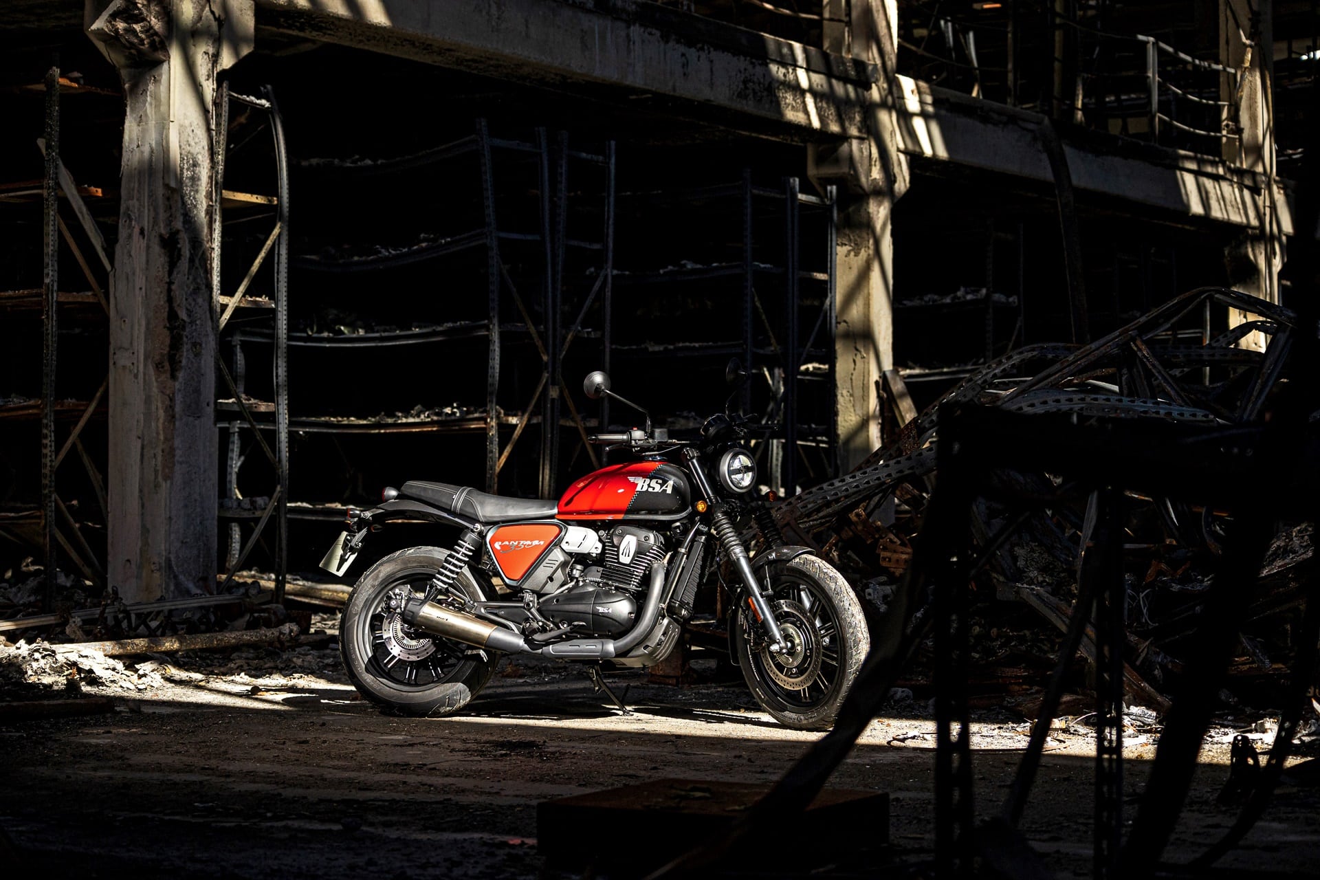 Prueba BSA Bantam 350