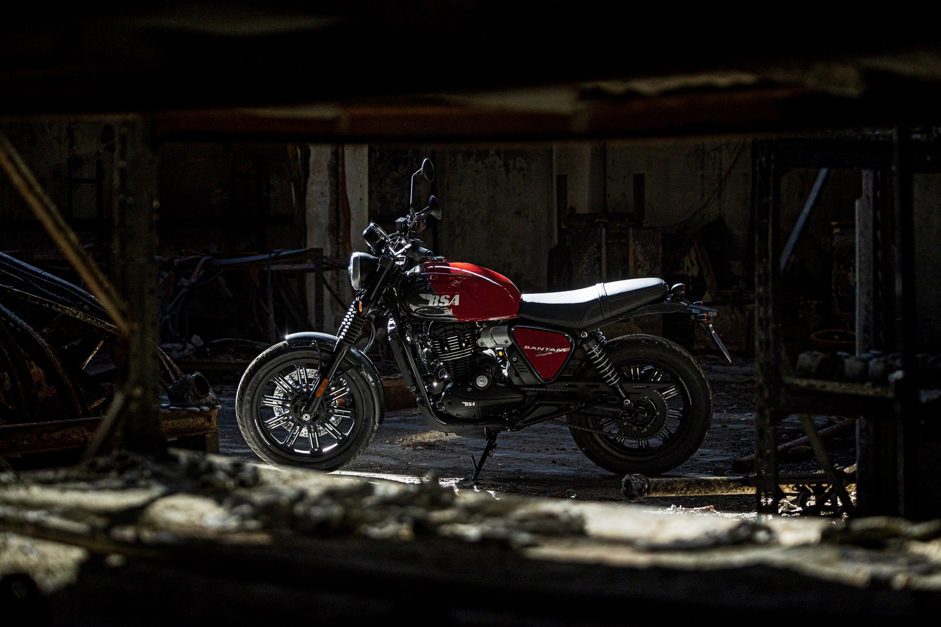 Prueba BSA Bantam 350