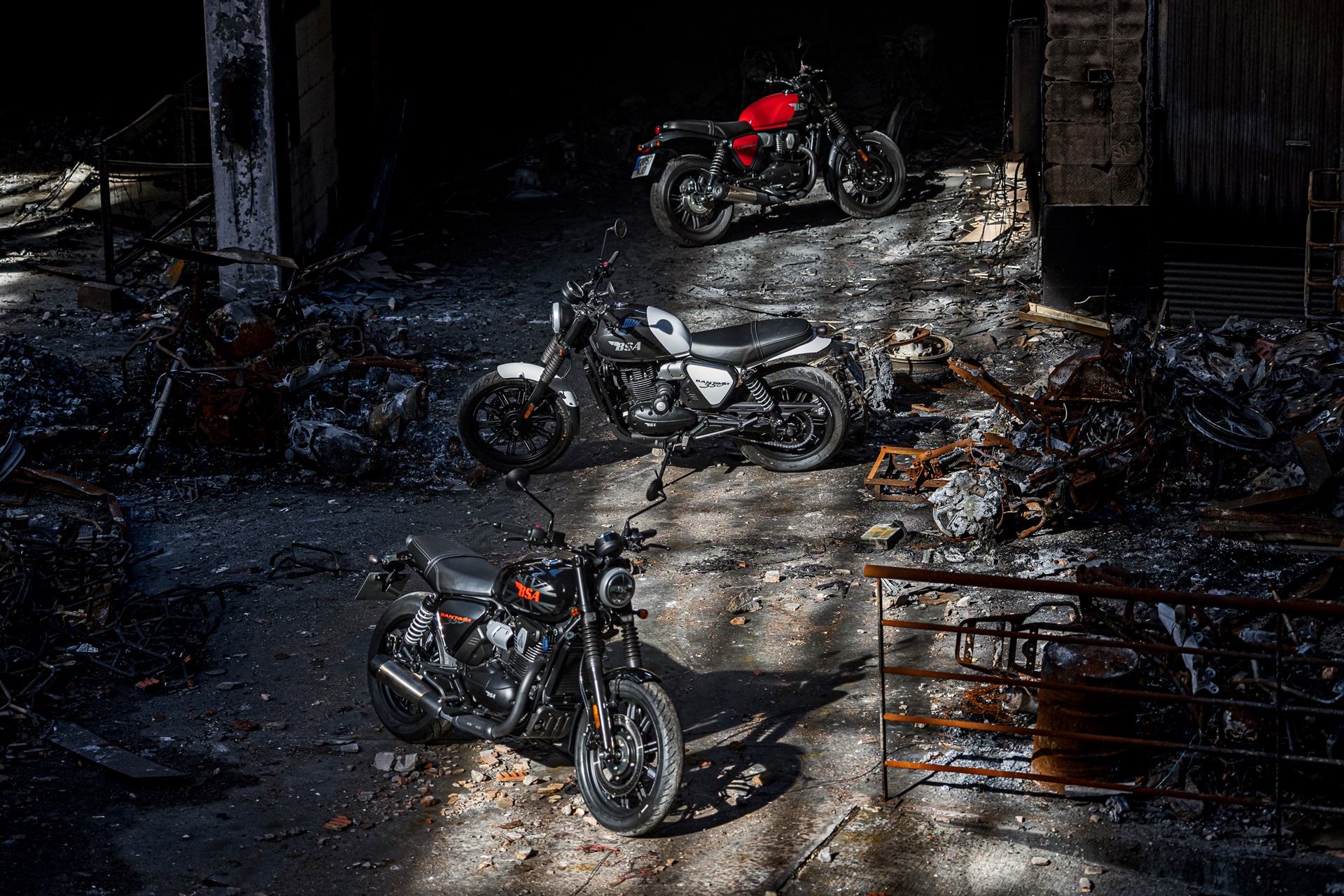 Prueba BSA Bantam 350