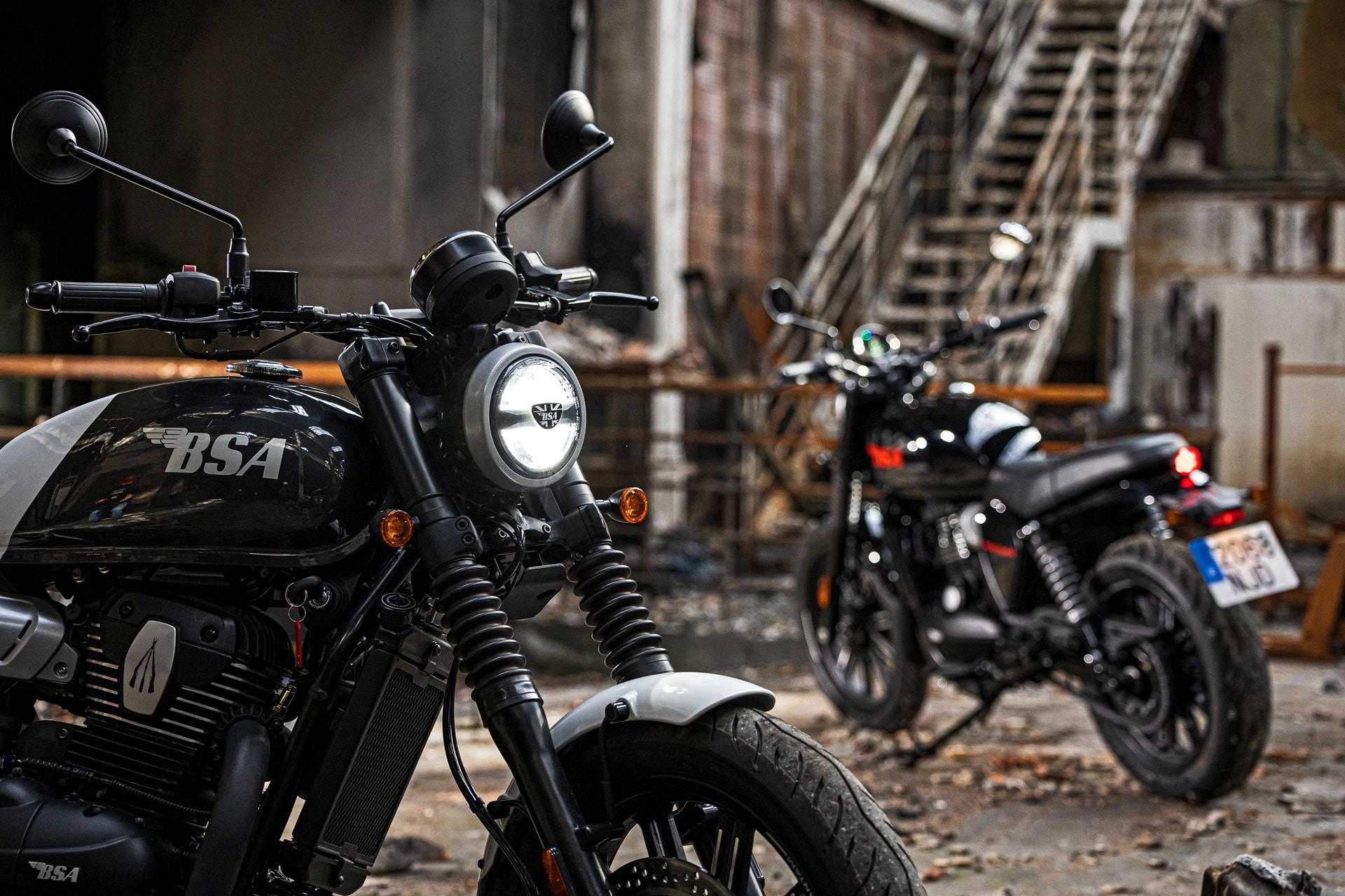 Prueba BSA Bantam 350