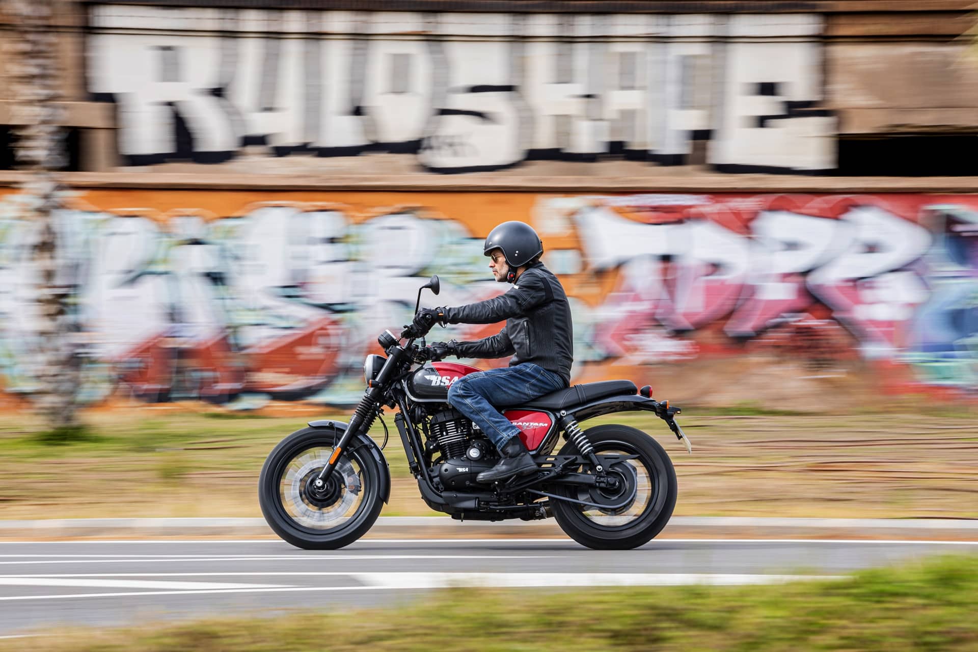 Prueba BSA Bantam 350