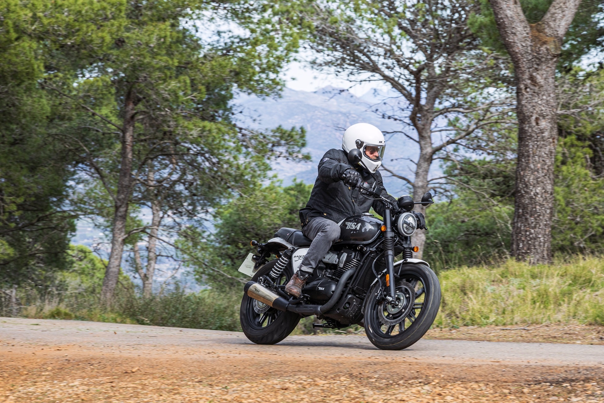Prueba BSA Bantam 350