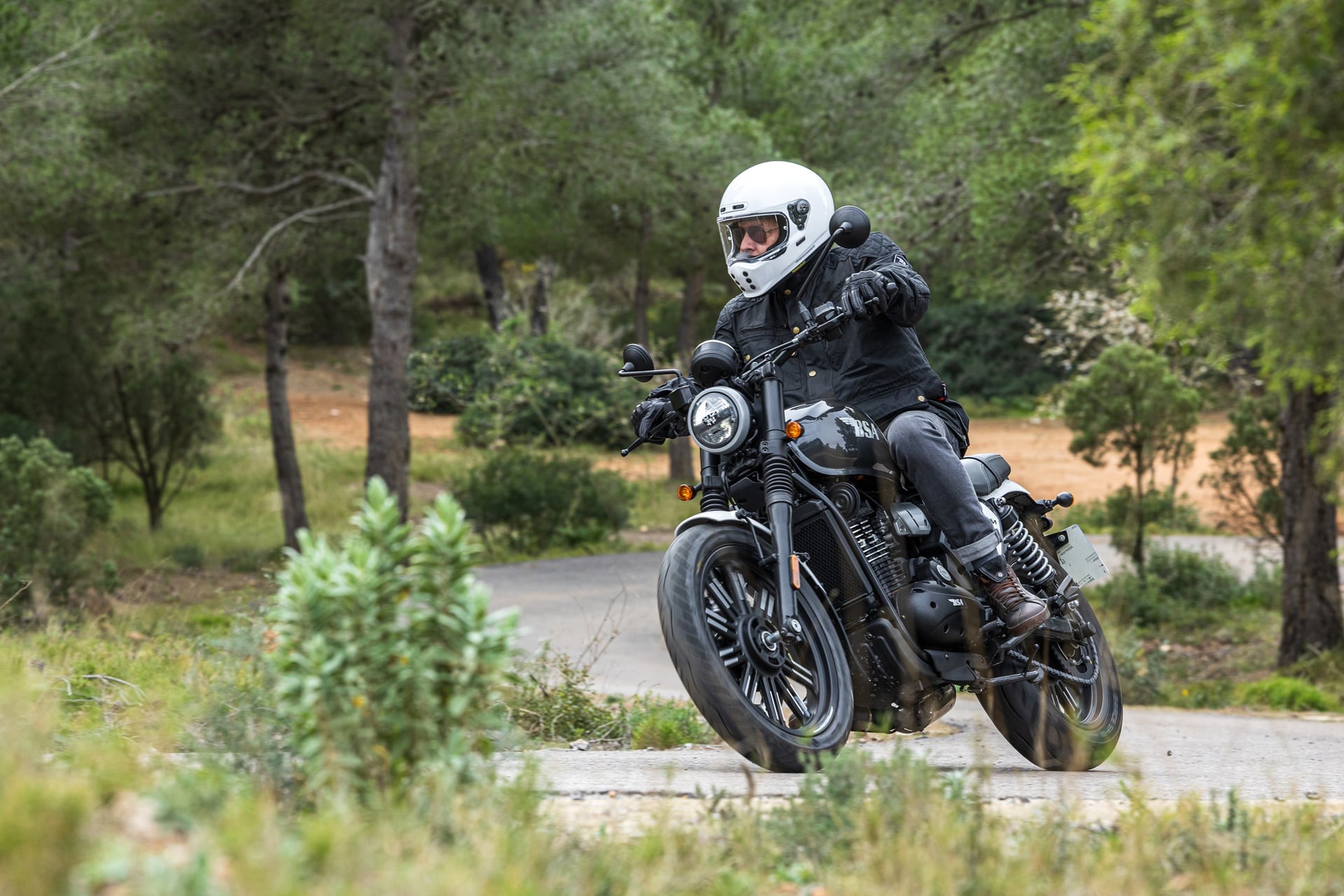 Prueba BSA Bantam 350