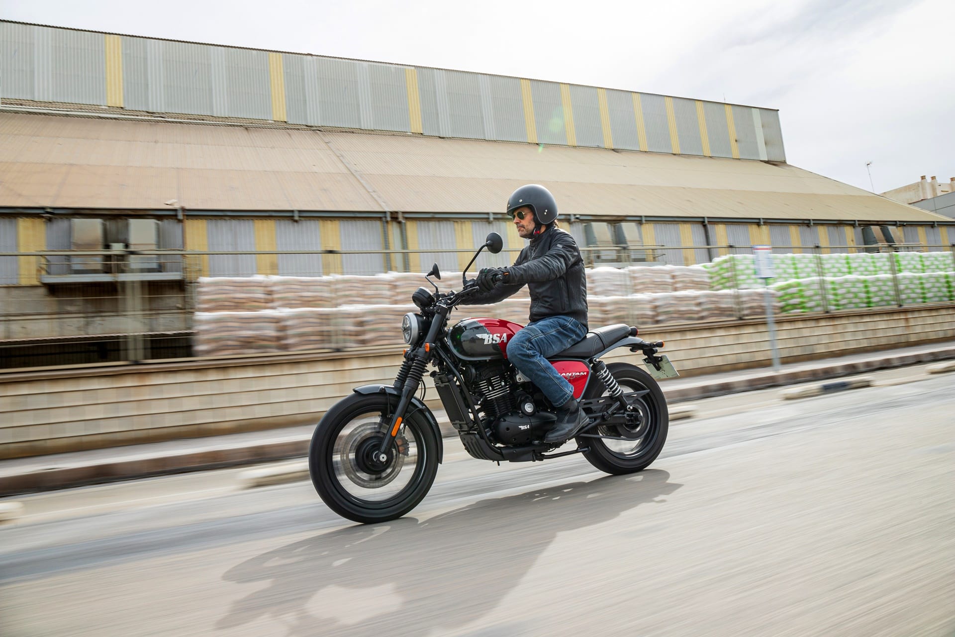 Prueba BSA Bantam 350