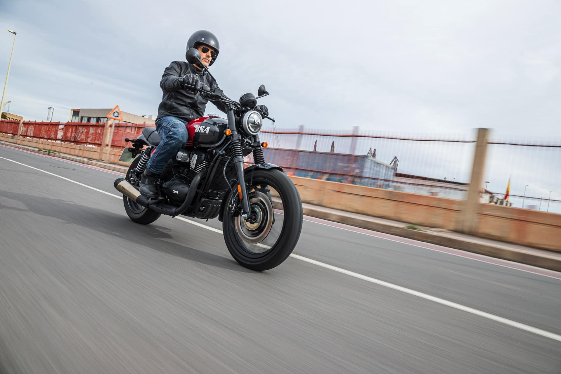 Prueba BSA Bantam 350