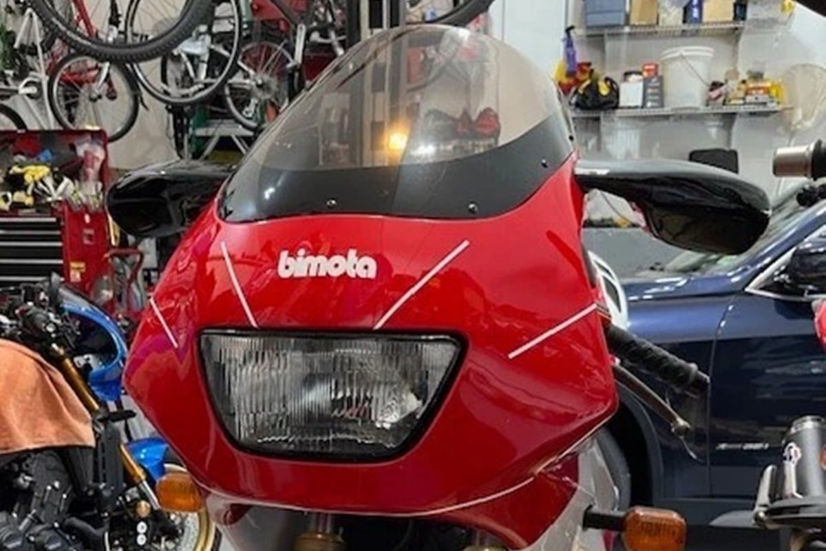 Esta icónica Bimota DB2 de 1993, a precio rebajado, busca nuevo dueño