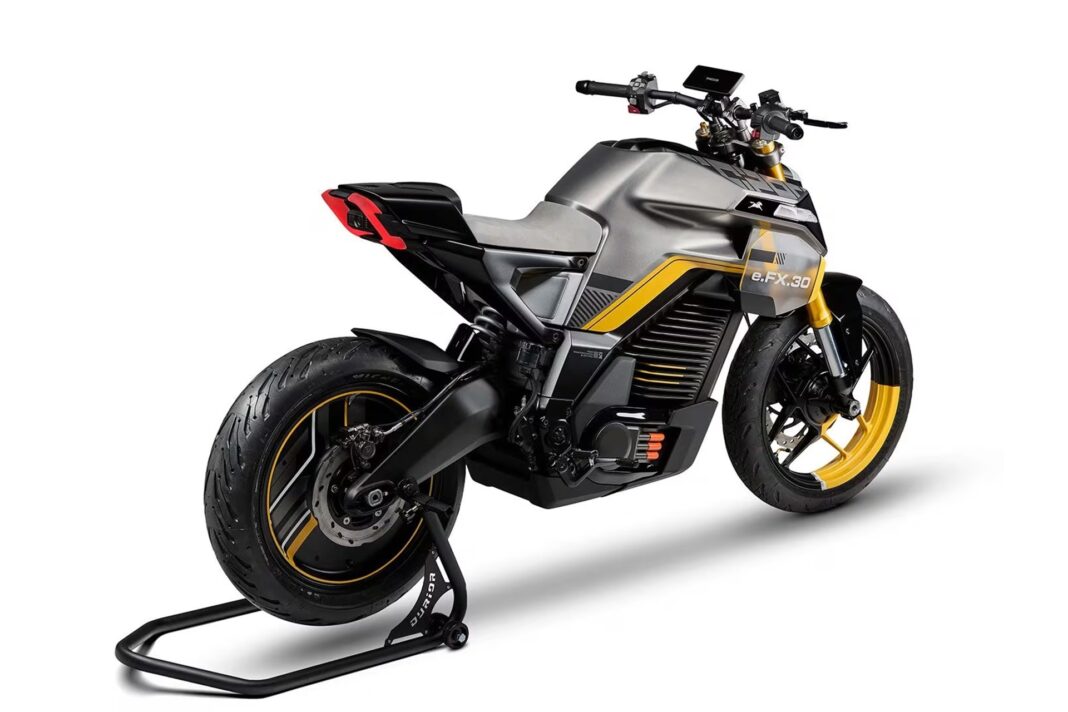 TVS avanza hacia la producción de su eFX 30 concept presentado en el pasado EICMA 2025