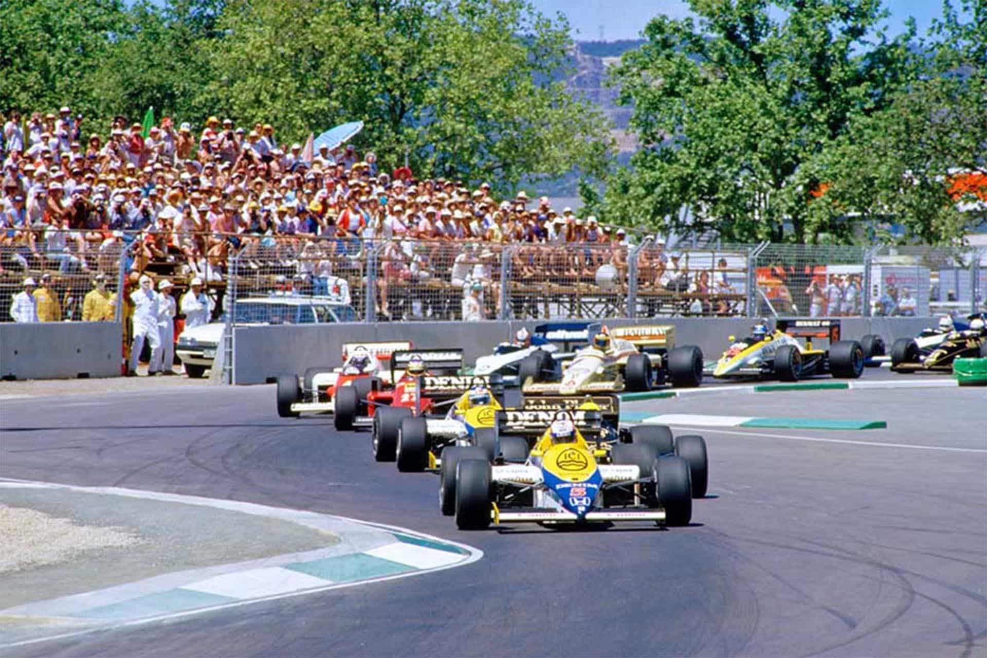 La F1 estuvo corriendo allí hasta 1995