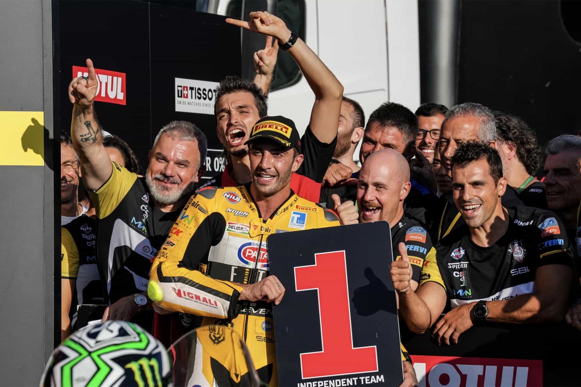 El italiano se ha mostrado competitivo en su vuelta a la competición