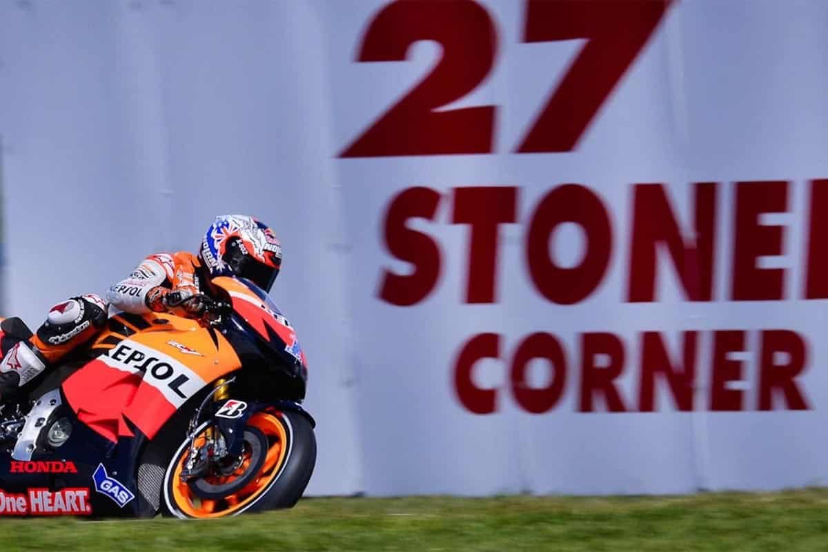 Stoner tiene incluso una curva en Phillip Island