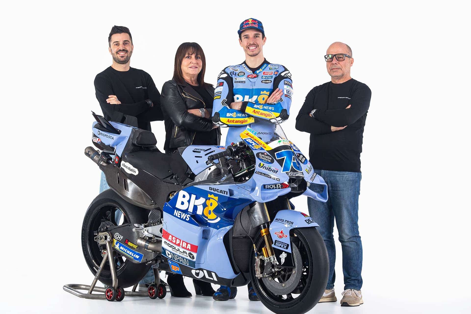 Gresini cuenta, por primera vez, con una Ducati oficial