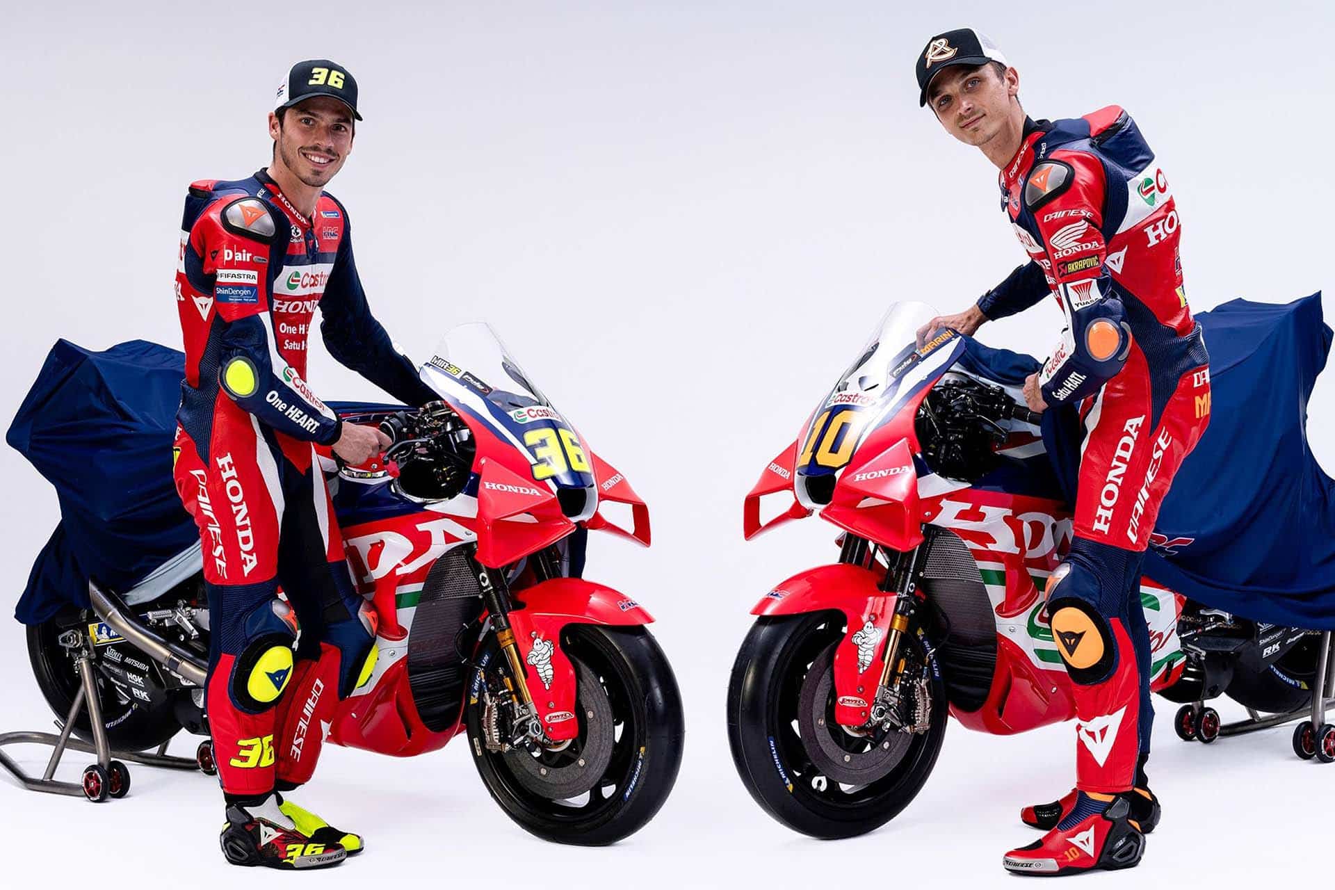 Mir y Marini esperan seguir dando pasos adelante con Honda