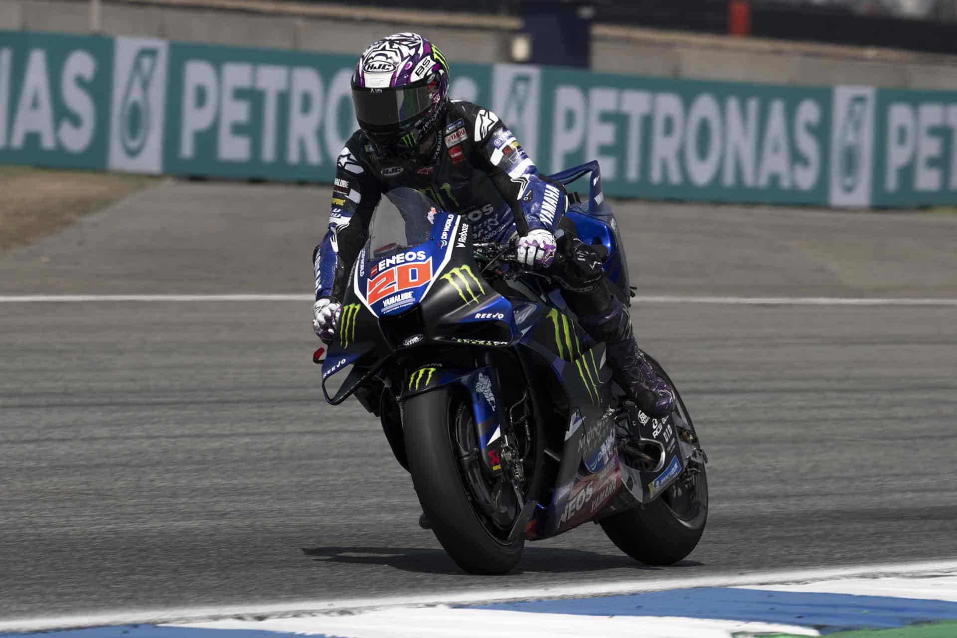 Fabio habla sobre mejoras en todos los aspectos de la moto, no solamente el motor