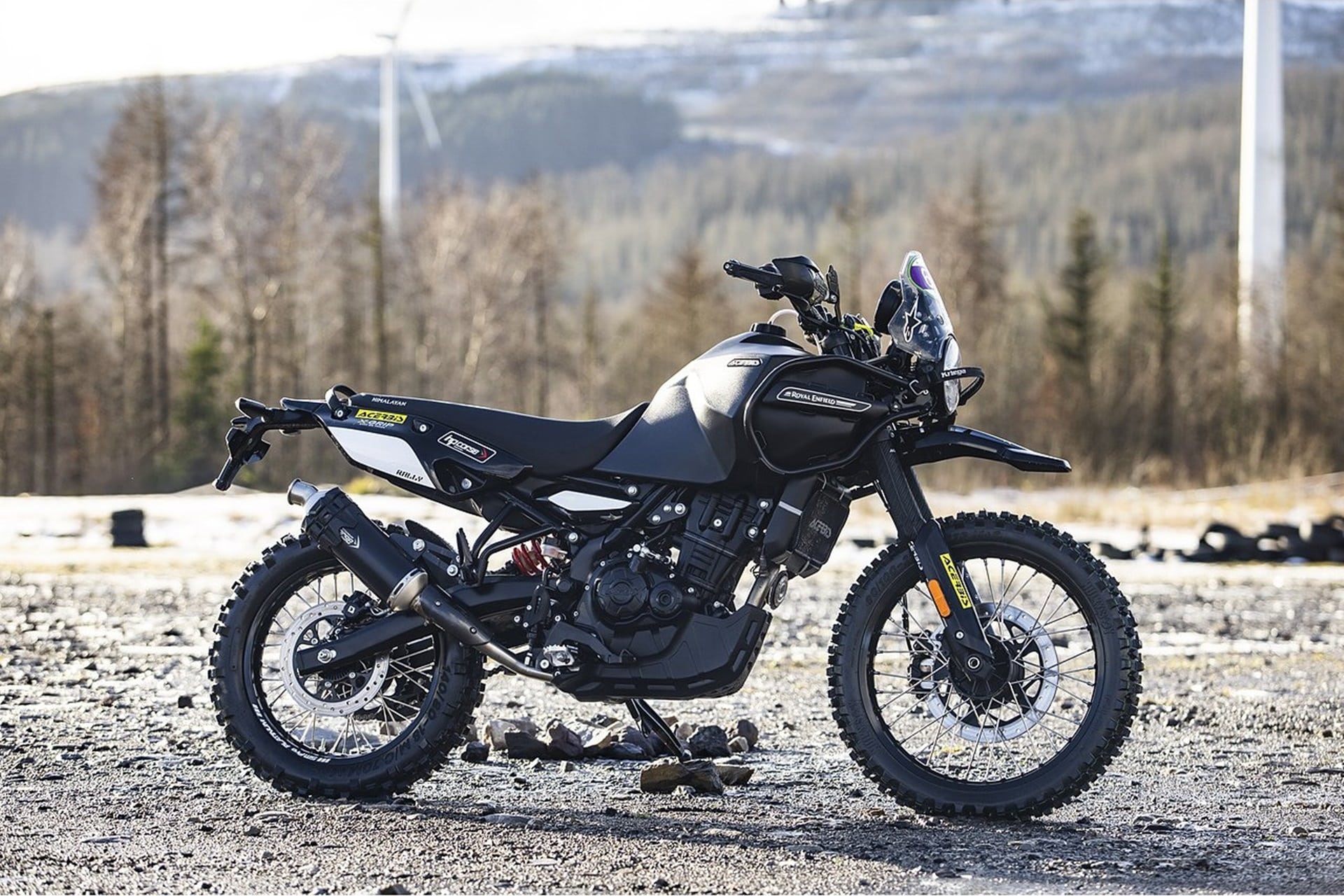 Royal Enfield Himalayan 450 Phantom by Cooperb Motorcycles