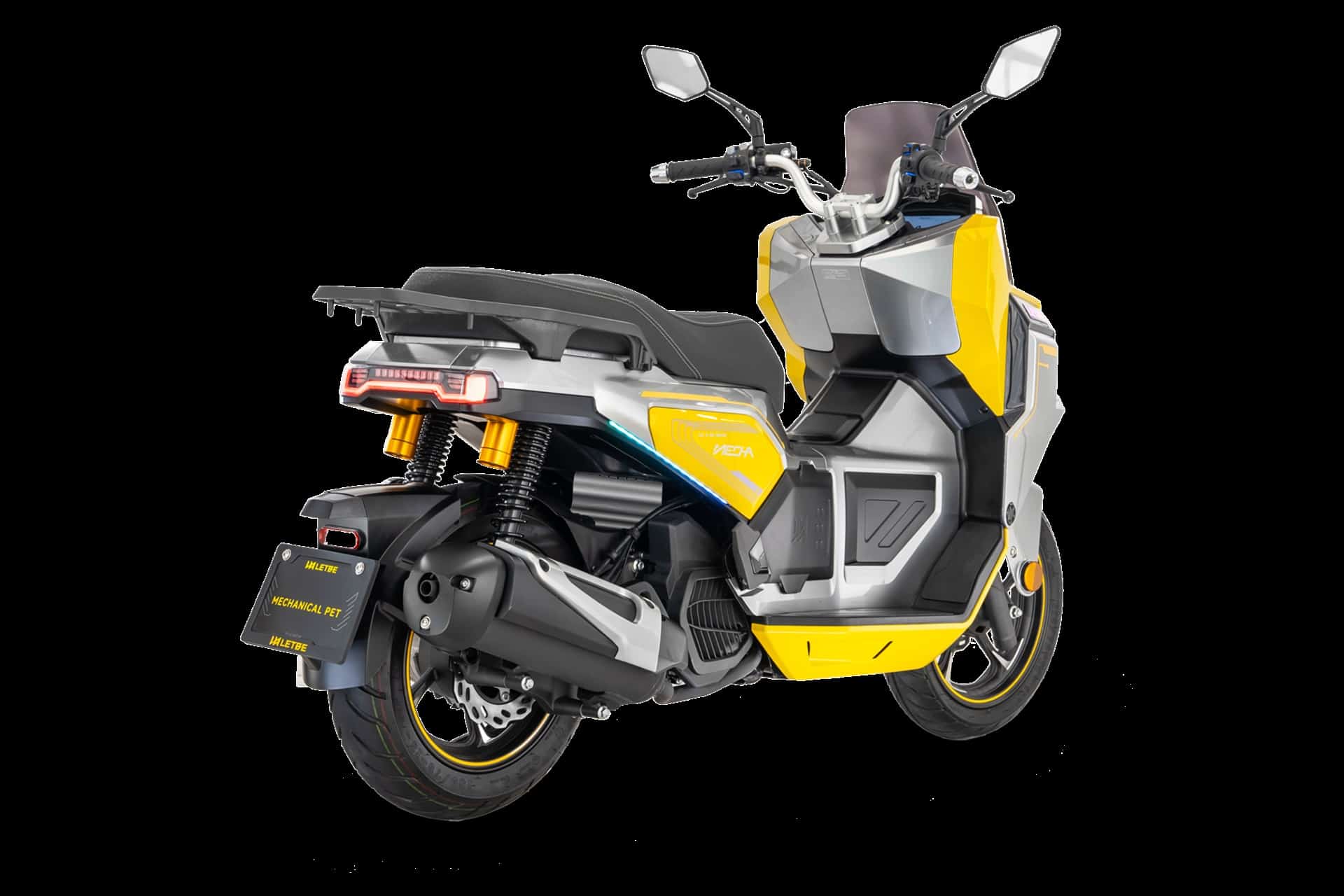 Letbe “enciende la mecha” en el segmento de los scooters de 125 cc con su nuevo modelo de estética ciberpunk futurista