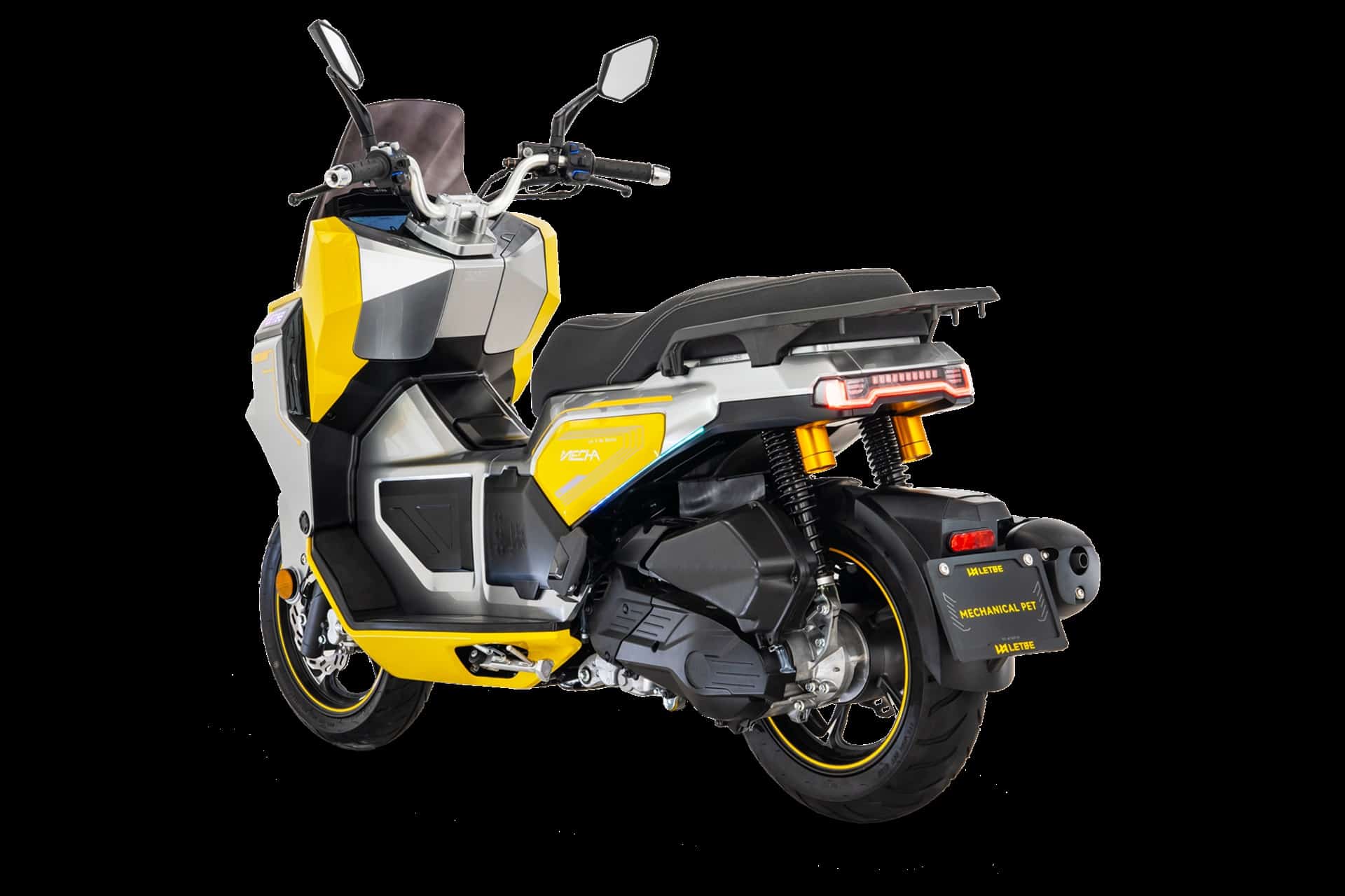 Letbe “enciende la mecha” en el segmento de los scooters de 125 cc con su nuevo modelo de estética ciberpunk futurista