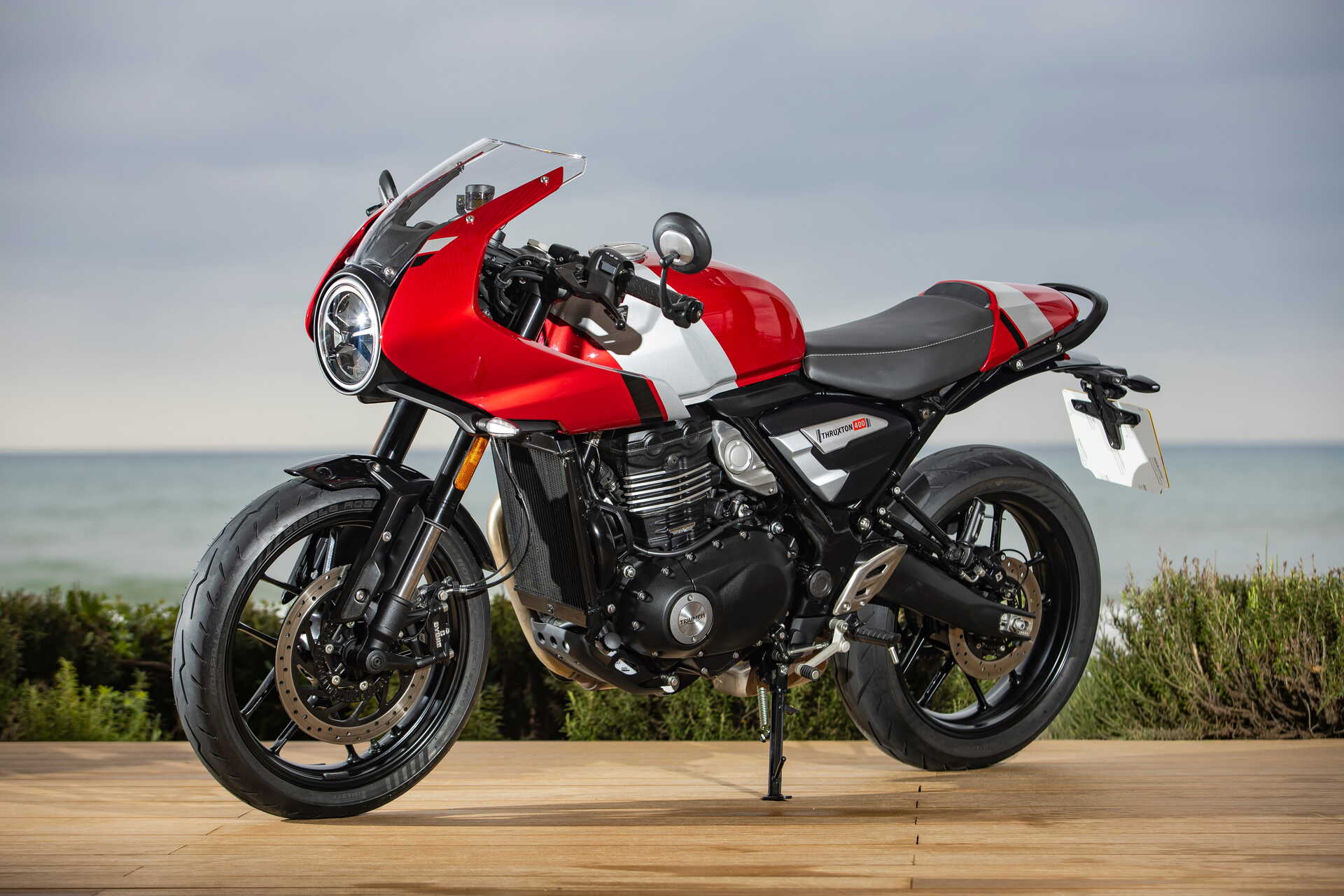 Prueba Triumph Tracker 400 y Triumph Thruxton 400