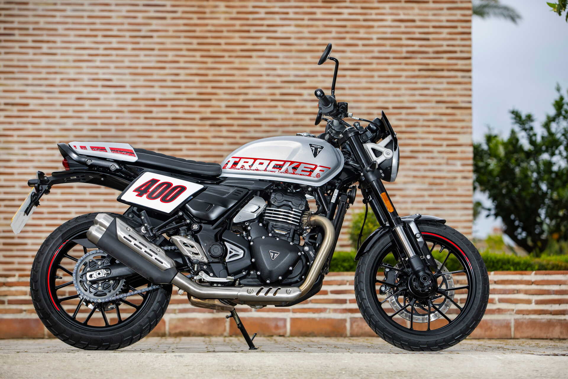 Prueba Triumph Tracker 400 y Triumph Thruxton 400