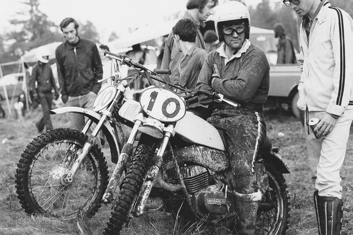 Si en trial era competitivo, en motocross se convirtió en leyenda