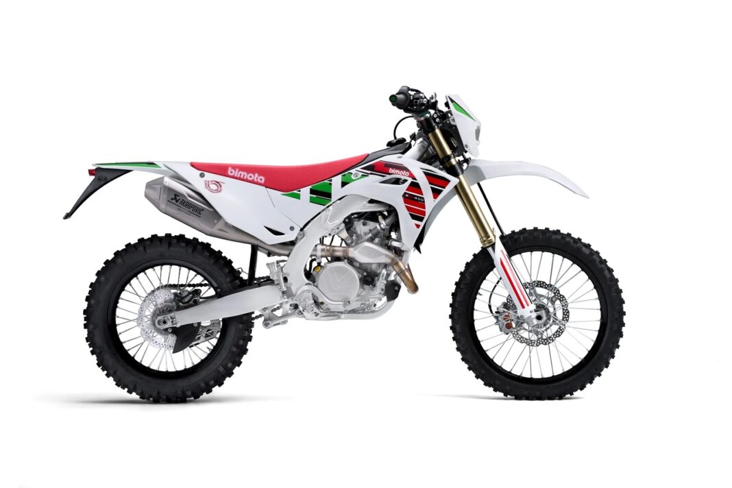 Bimota se adentra en el mundo del enduro de la mano de su nueva BX450 2026