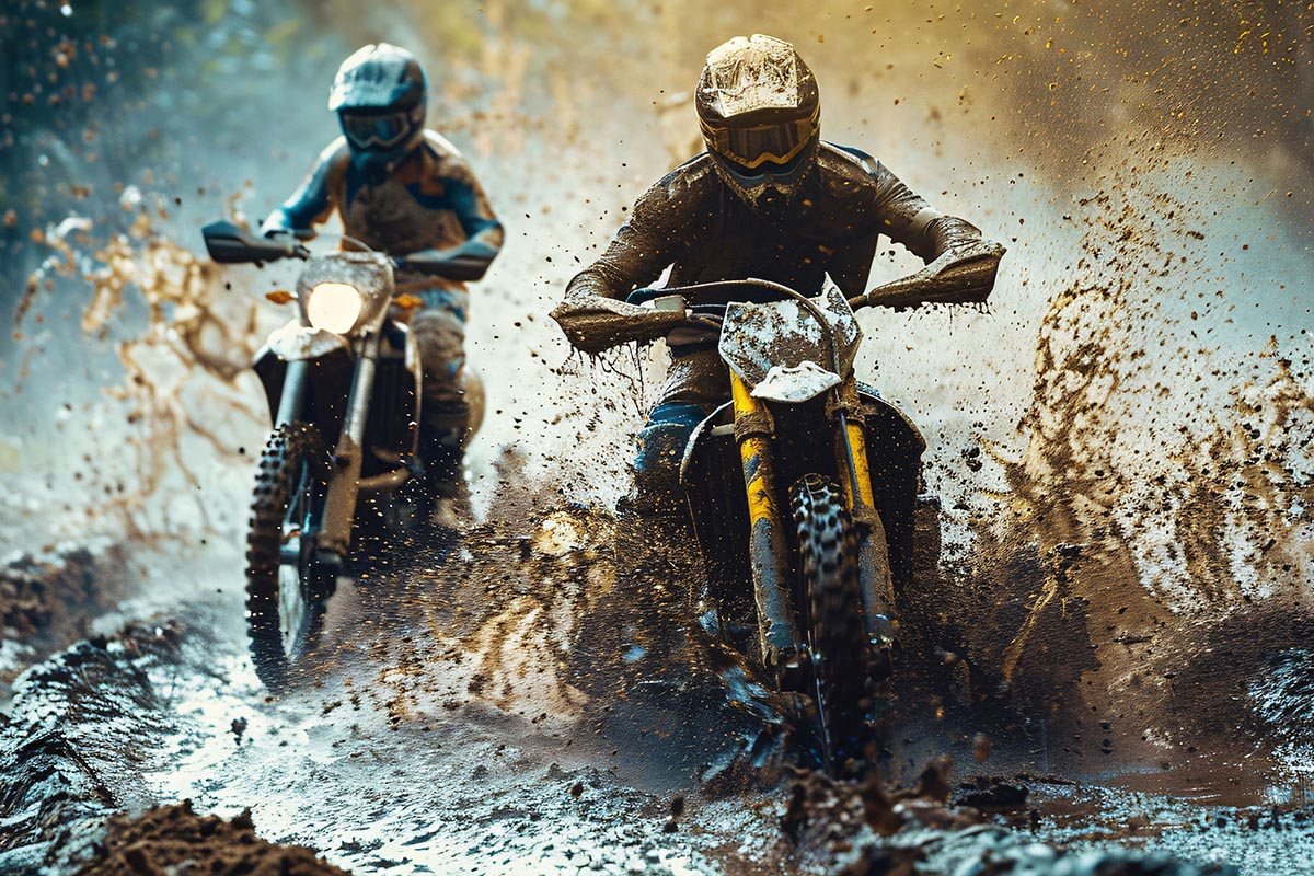 El barro, si no se limpia bien, puede causar muchos deterioros en nuestra moto