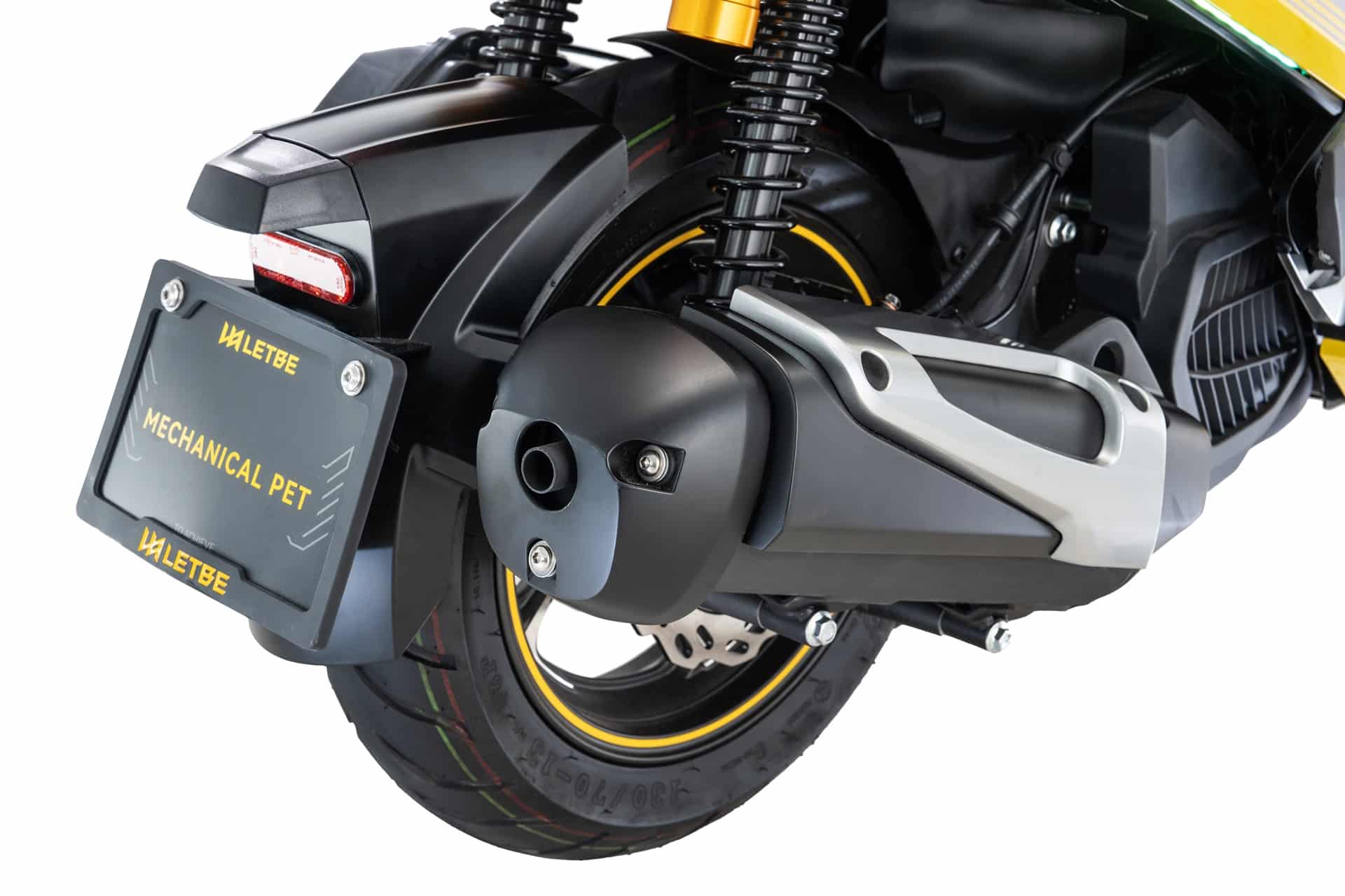 Letbe “enciende la mecha” en el segmento de los scooters de 125 cc con su nuevo modelo de estética ciberpunk futurista
