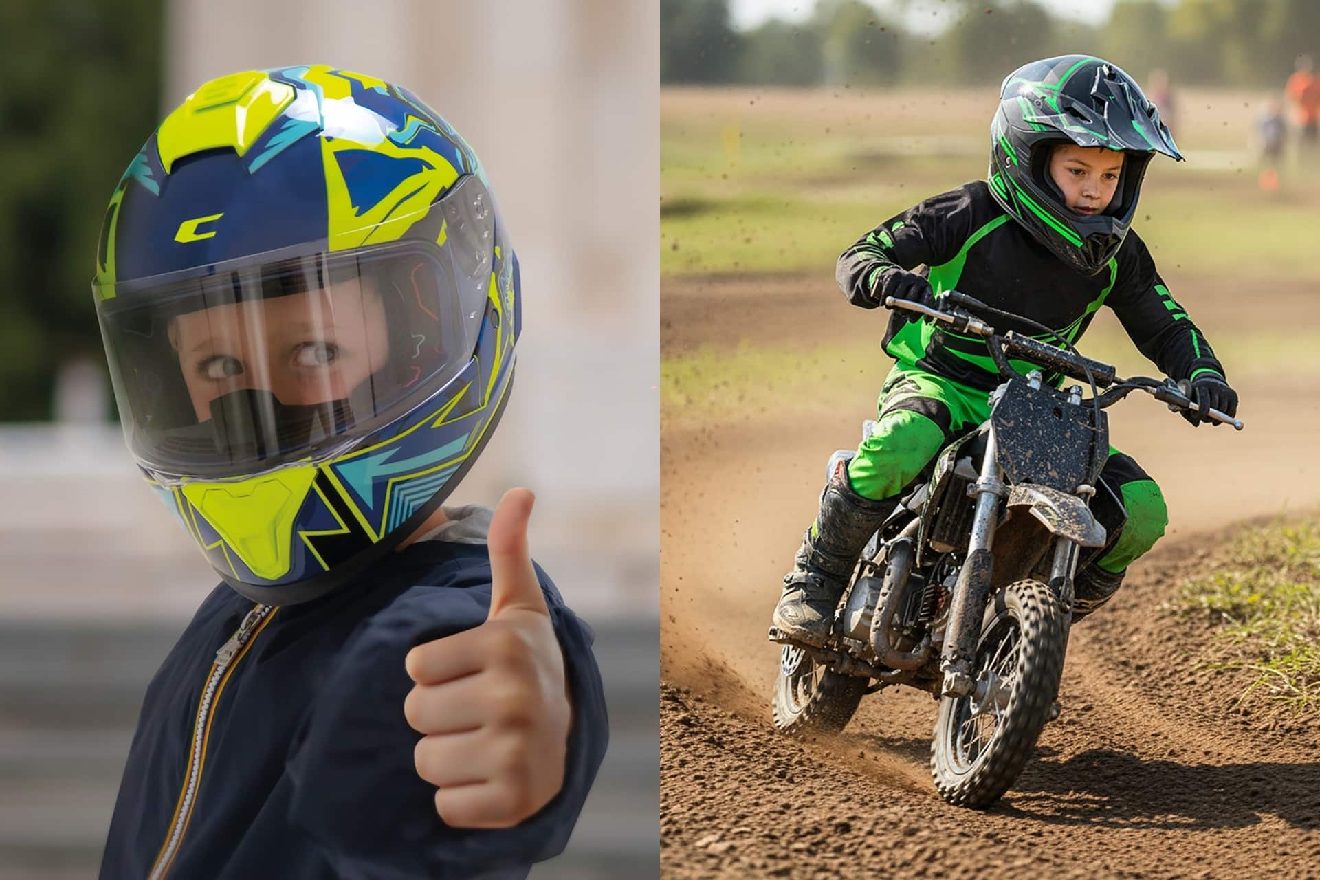 CGM presenta los nuevos cascos infantiles 265 Micro Y 267 Dirt-X para celebrar el Día del Padre