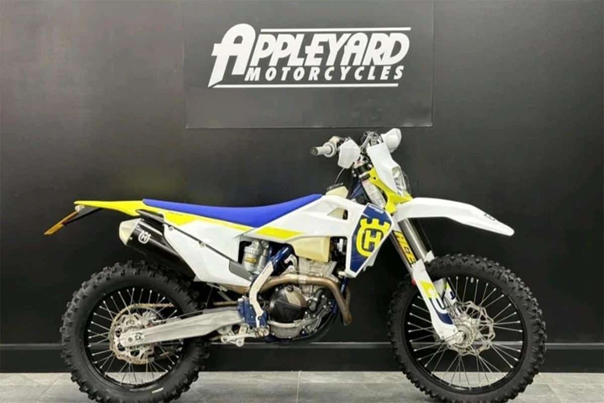 Entre las motos robadas, todas Husqvarna, hay modelos de enduro