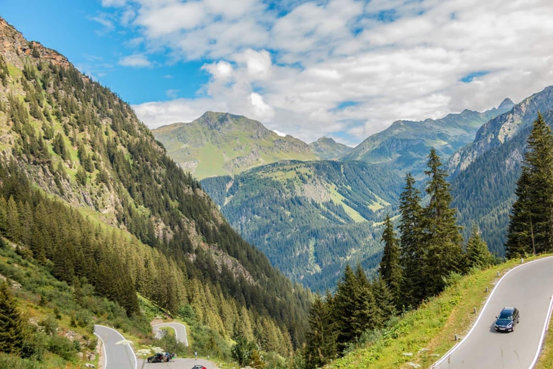 La icónica carretera alpina la Silvretta-Hochalpenstrasse estará cerrada al tráfico hasta al menos el año 2030