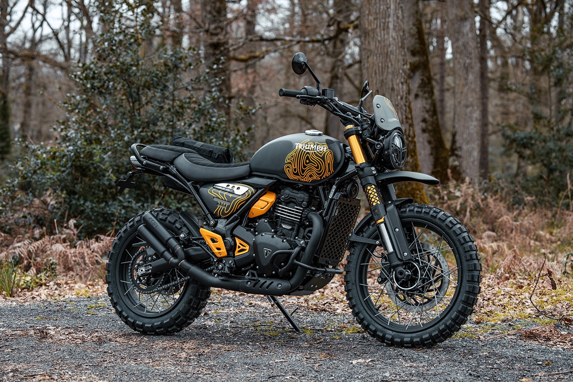 Triumph Scrambler 400 “Escape” by FCR Original