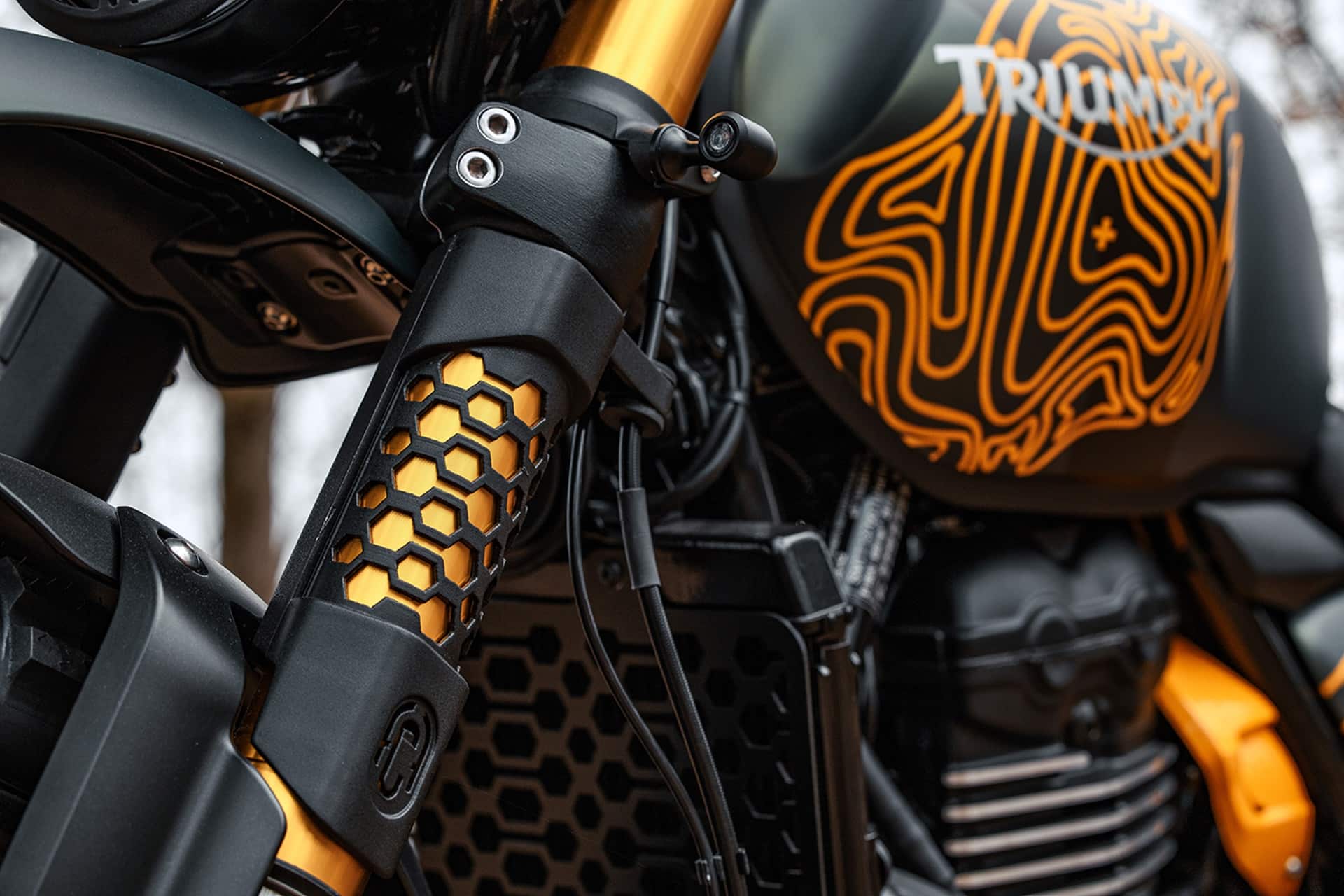 Triumph Scrambler 400 “Escape” by FCR Original