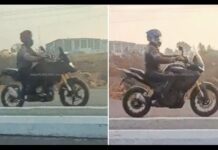 Sendas mulas de Norton Atlas GT y BMW F 450 GS avistadas juntas en pleno test de pruebas