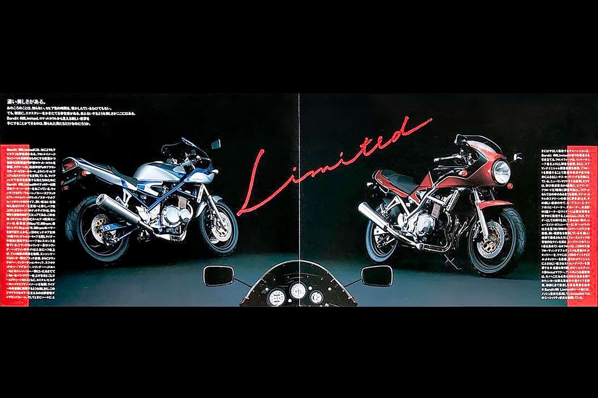 Bandit 400 Limited: Auténtico espíritu Café Racer noventero “Made in Japan”