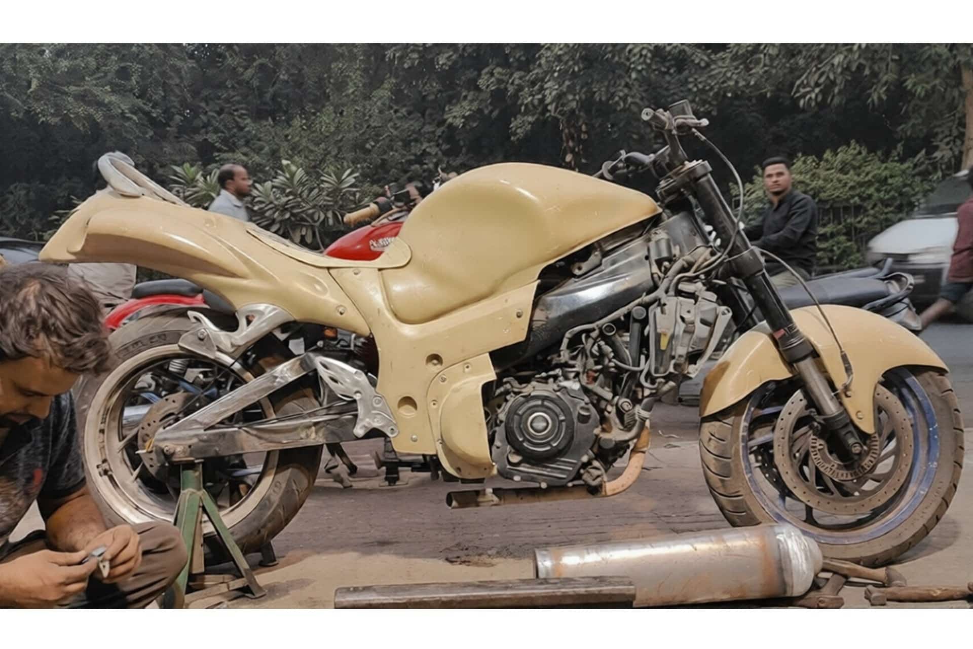 En India es posible tener una Hayabusa por una décima parte de lo que cuesta