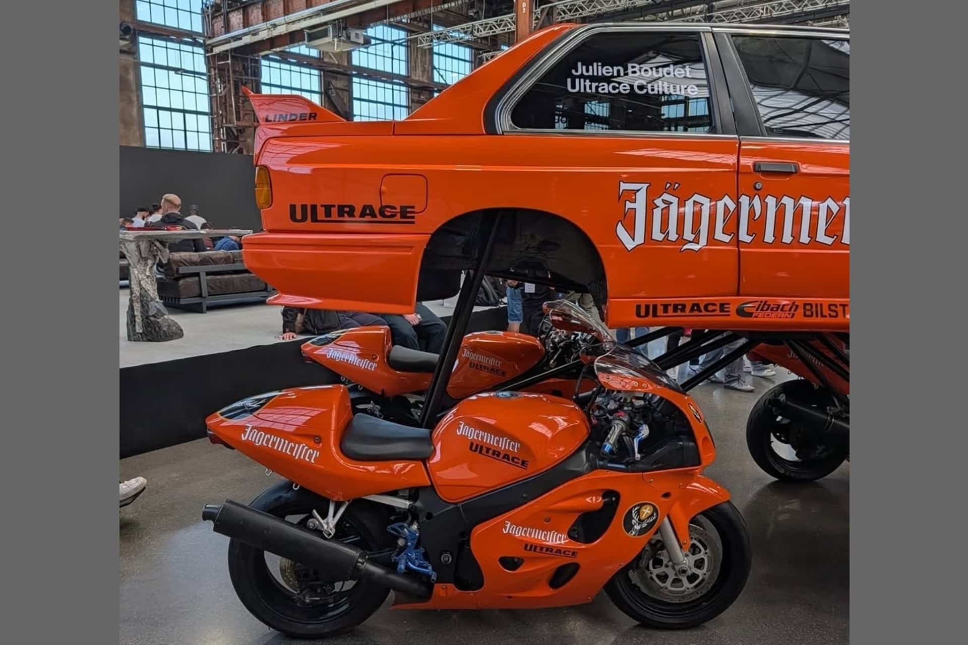 Horsepower Rennmeister: El BMW E30 reconvertido en una cuadriga de Suzukis GSX-R SRAD