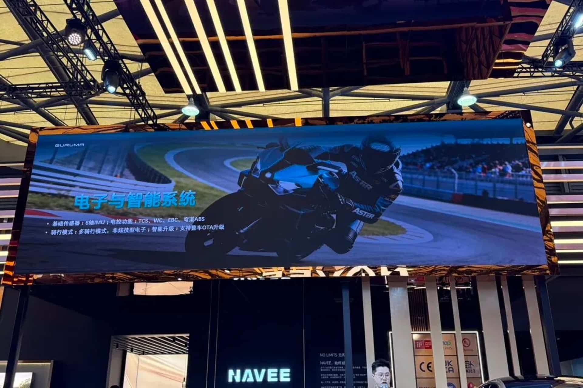Guruma 1000RR: La deportiva china comandada por IA que se adapta a tu modo de pilotar