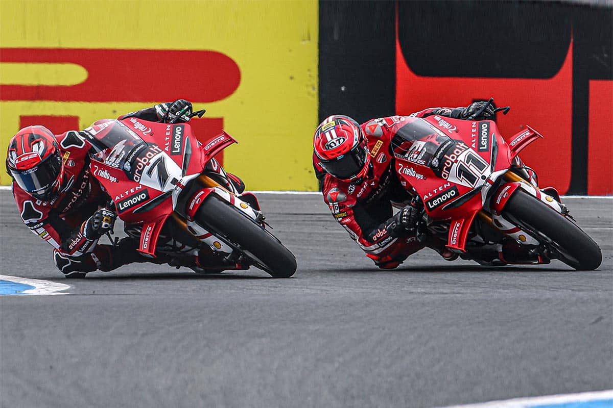 Lecuona cada día es más competitivo con la Ducati