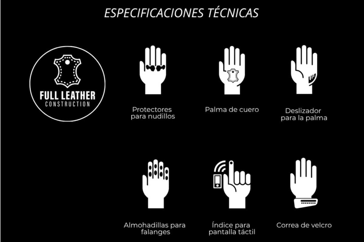 Five RS Leather: El guante de piel unisex que no renuncia a la comodidad de los modelos textiles