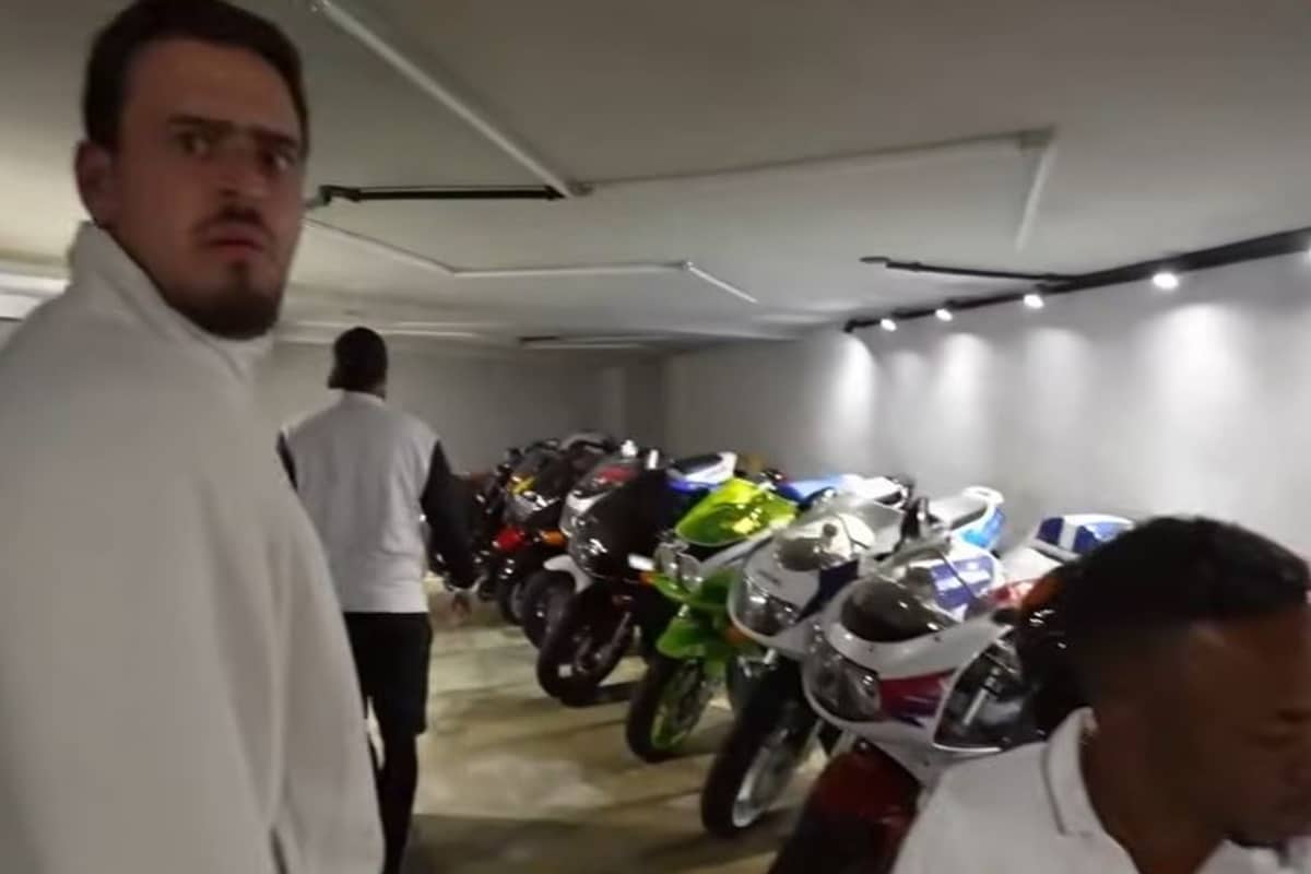 Neymar y su “NO” colección de motos