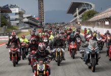 Ducati celebra su centenario en Catalunya con una caravana inolvidable