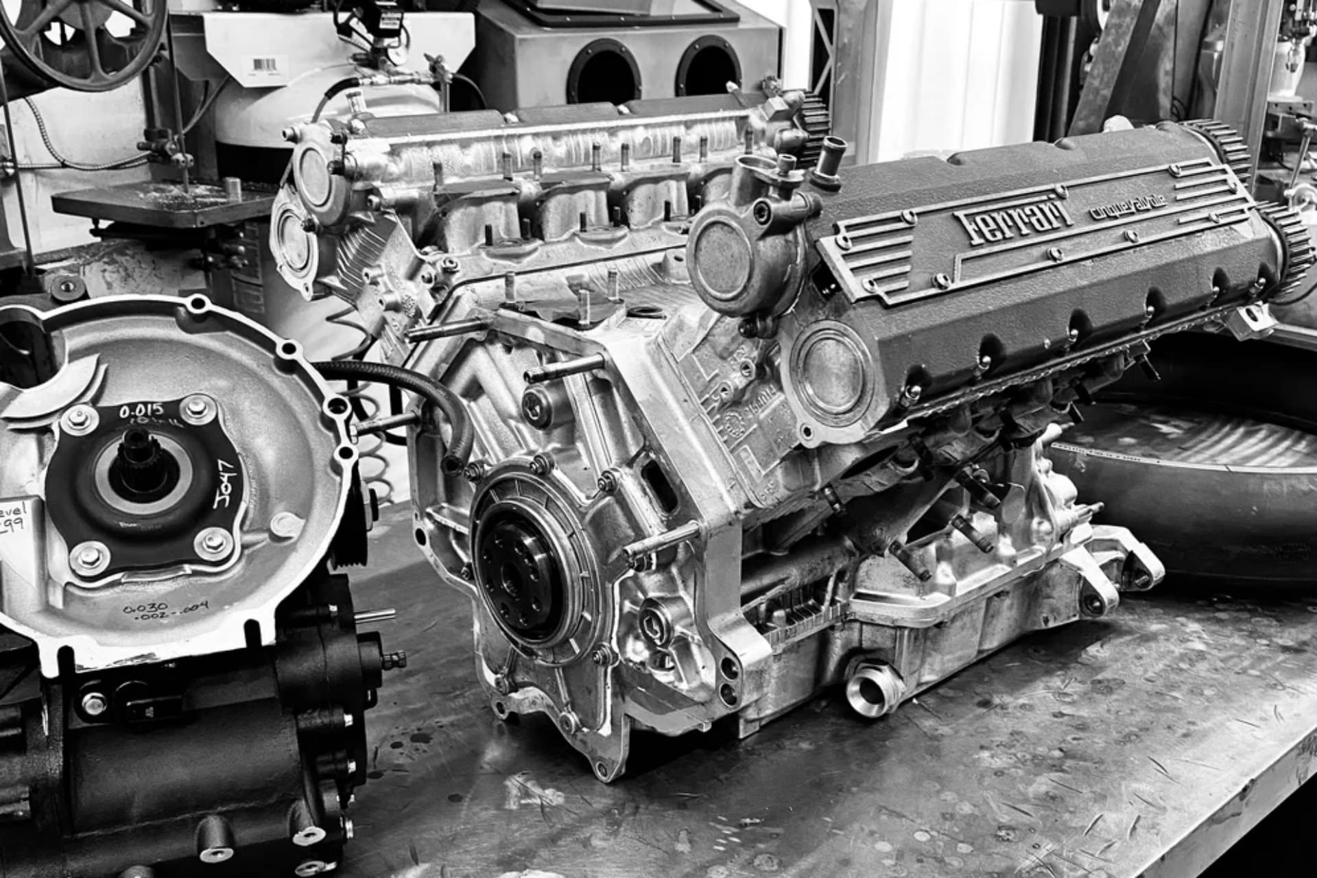 HF355 motor Ferrari