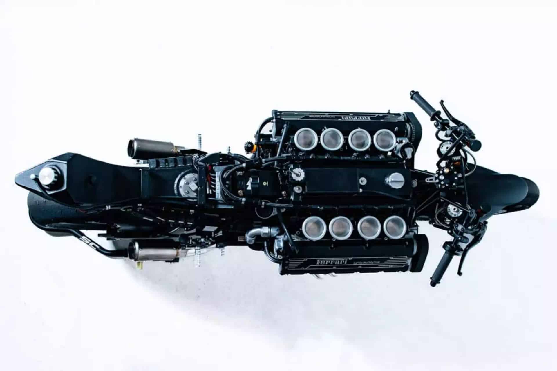 HF355 motor Ferrari