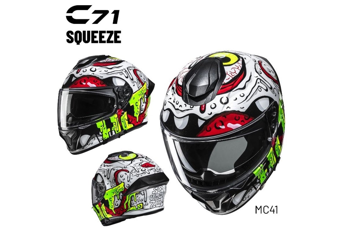 HJC presenta el nuevo C71 Squeeze: el sport-touring de la marca se renueva visualmente