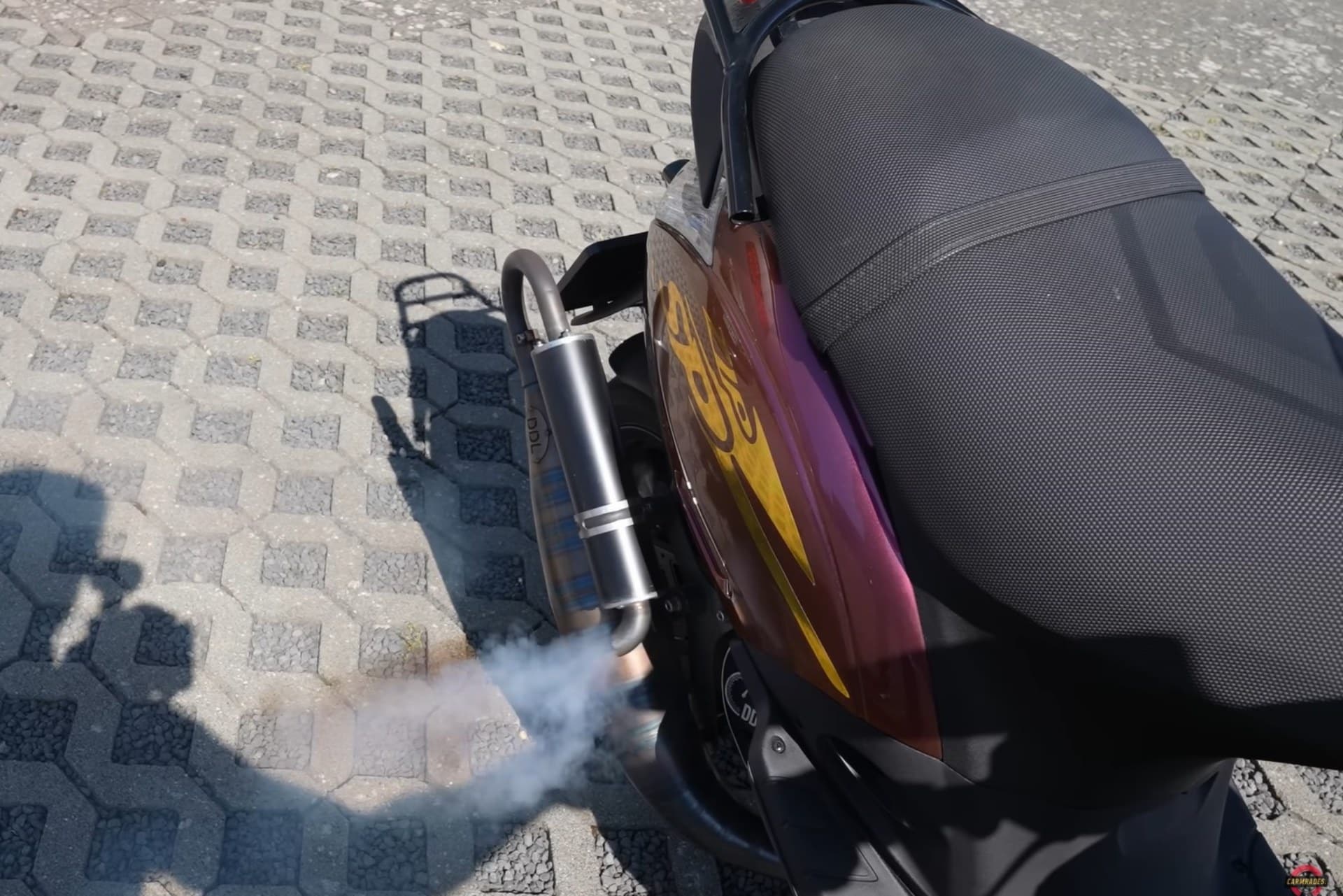 Scooter Nürburgring Anlassen