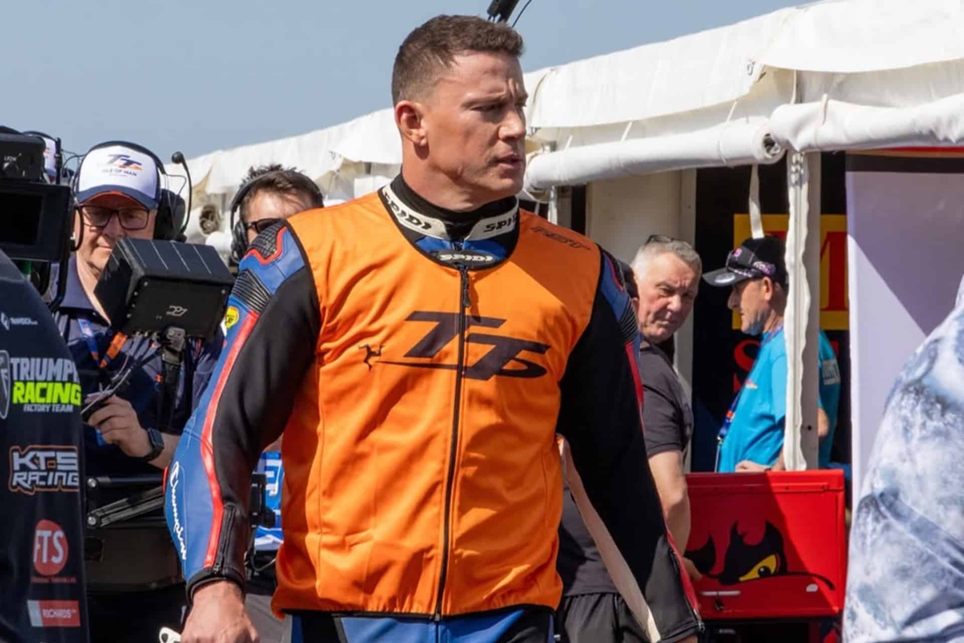 Channing Tatum emula a los pilotos del TT Isla de Man en su nueva película