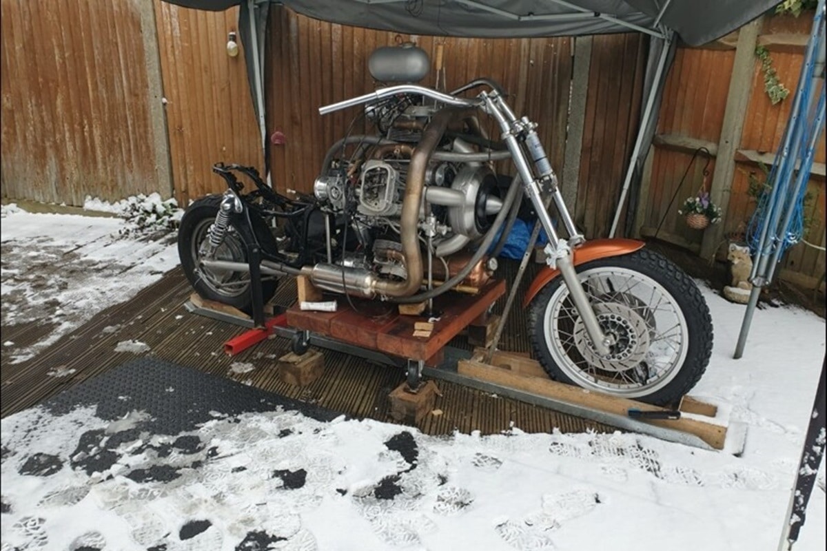 StarFire, la preparación completamente artesanal con motor radial de 5 cilindros y 2.200 cc