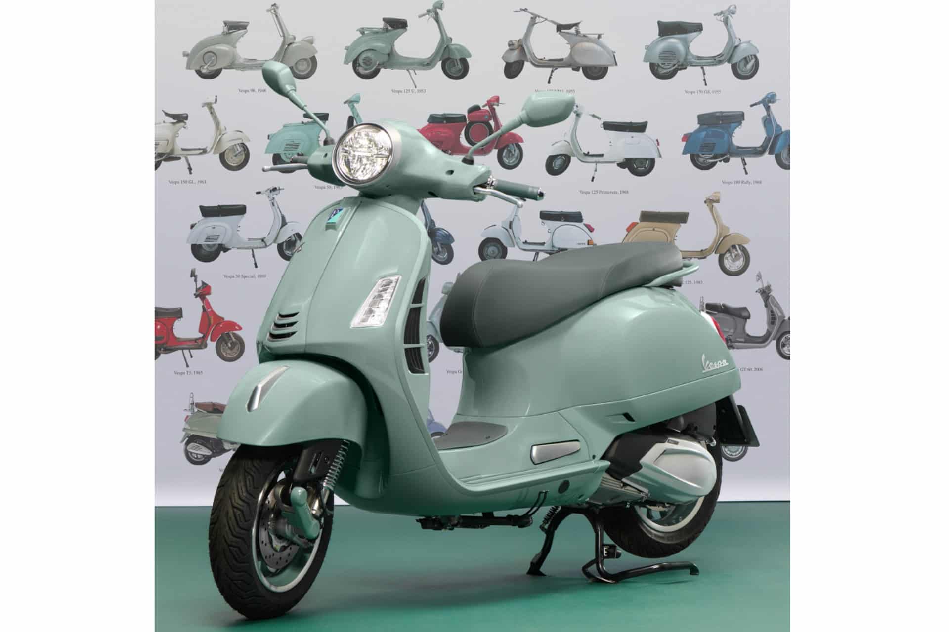 Vespa Primavera y GTS 80º Aniversario