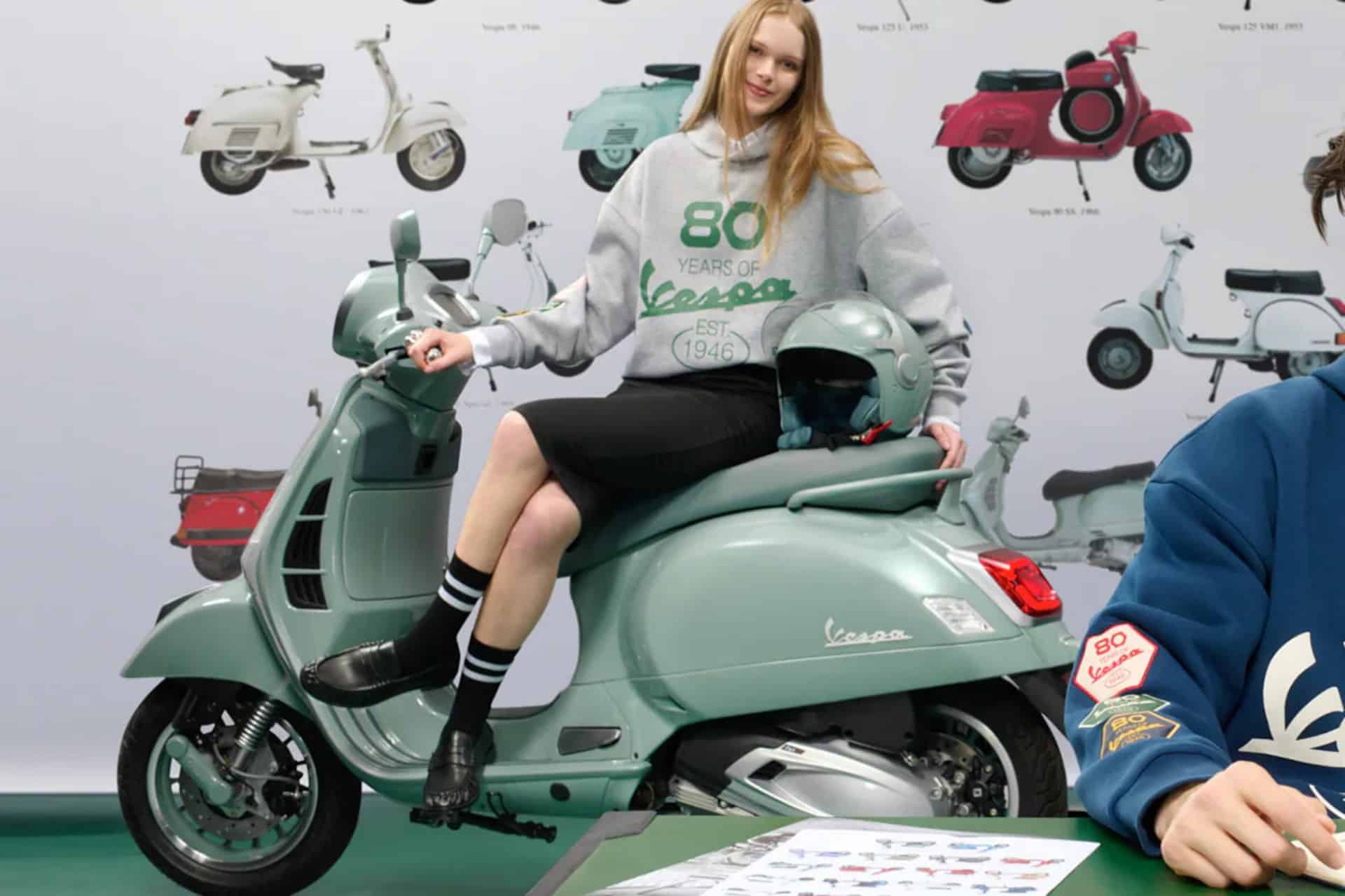 Vespa Primavera y GTS 80º Aniversario
