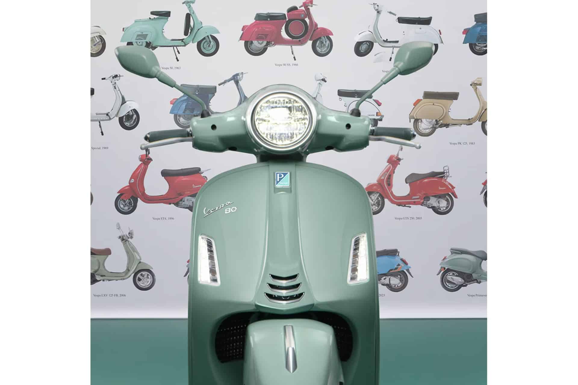 Vespa Primavera y GTS 80º Aniversario