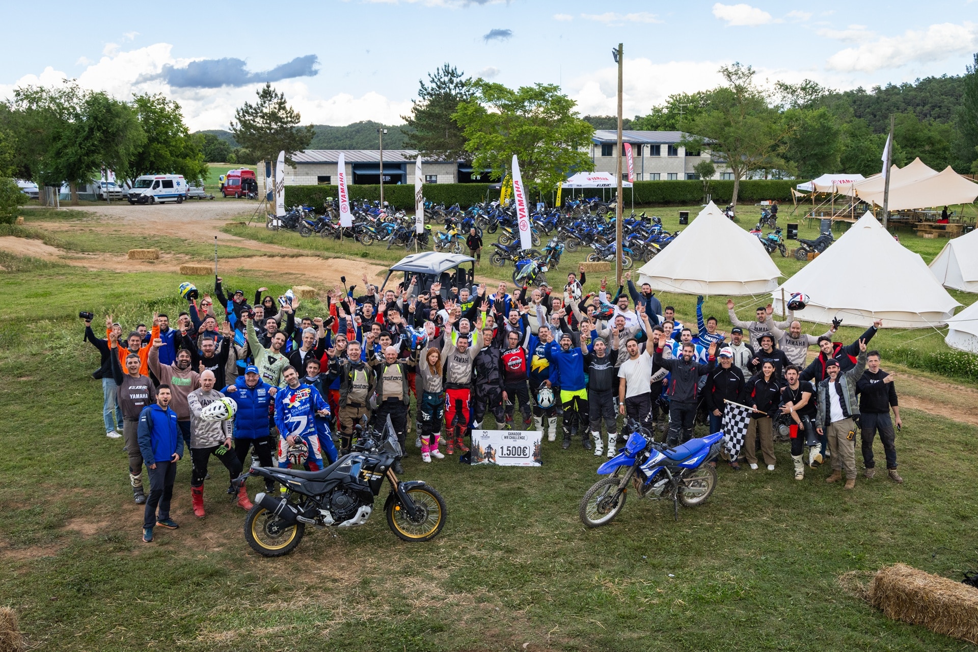 Ténéré Spirit 2026: Bassella se rinde a la épica off-road de Yamaha